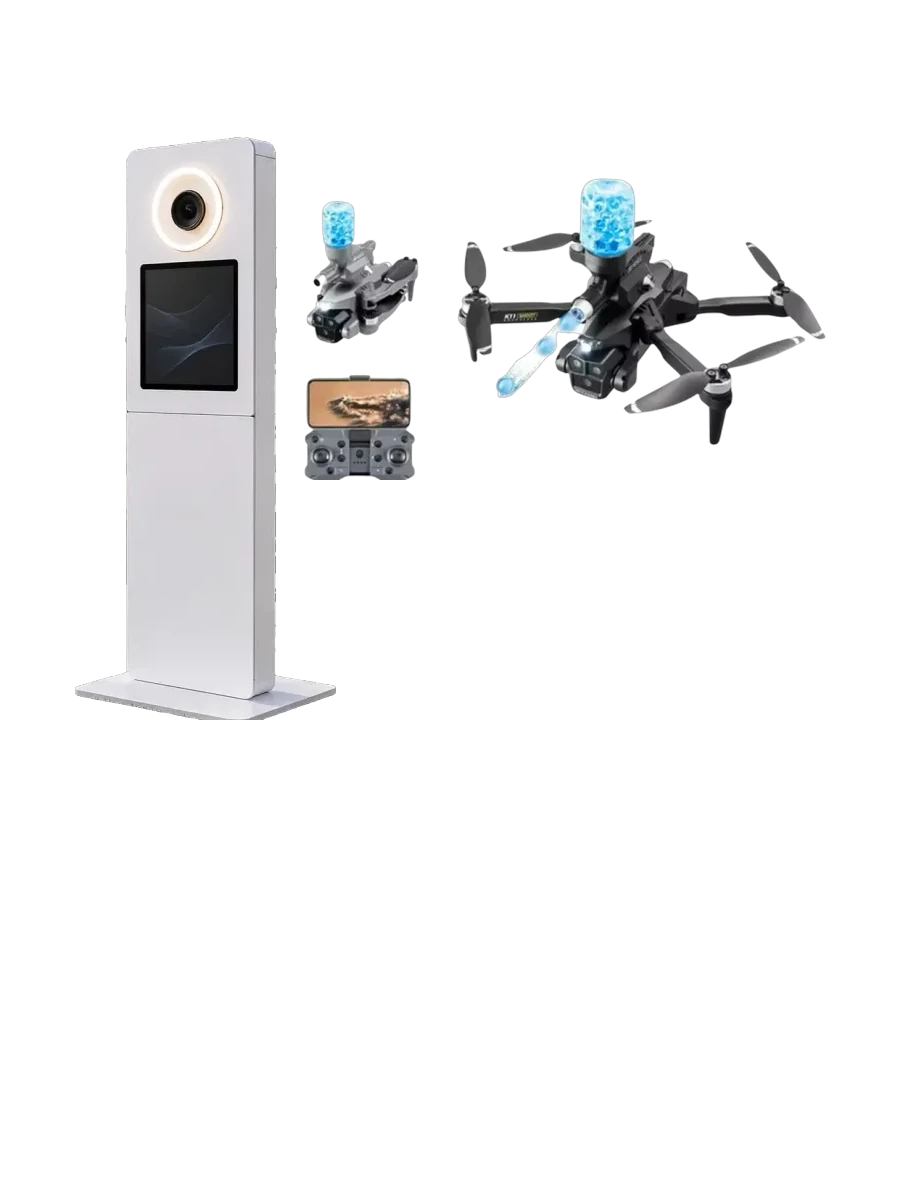 Borne photo et drone pour un événement professionnel